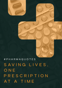 Prescriptions Save Lives Poster Image Preview