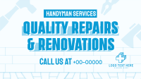 Home Repair Service Animation Preview