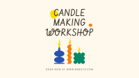 Candle Workshop Facebook Event Cover Design