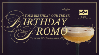 Rustic Birthday Promo Animation Image Preview