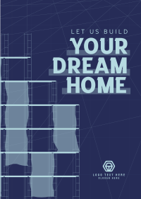 Building Dream Home Flyer Design