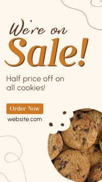 Cookie Dessert Sale Instagram reel Image Preview