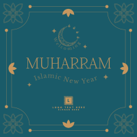 Happy Muharram New Year Instagram Post Design