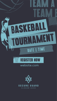 Sports Basketball Tournament Facebook story Image Preview