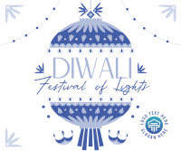Diwali Festival Celebration Facebook post Image Preview