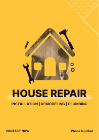 House Repair Company Poster Image Preview