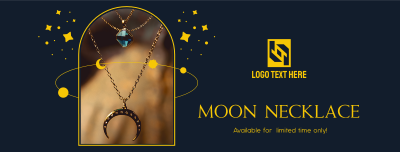 Moon Necklace Facebook cover Image Preview