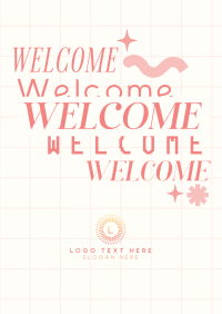 Futuristic Generic Welcome Poster Image Preview