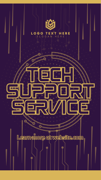 Tech Support Service Instagram Reel Preview