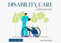 Support the Disabled Postcard Image Preview