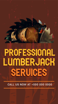 Professional Lumberjack Services YouTube Short Preview