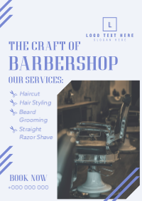Grooming Barbershop Poster Preview