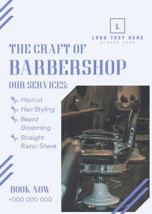 Grooming Barbershop Poster Image Preview