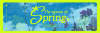 Spring Season Twitter Header Design