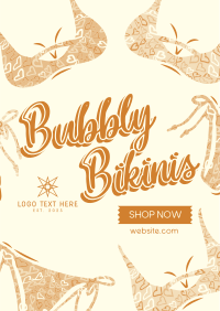 Bubbly Bikinis Flyer Design