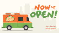 Taco Food Truck Facebook event cover Image Preview