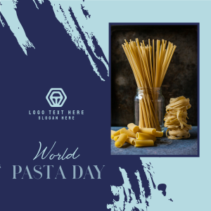 World Pasta Day Brush Instagram post Image Preview