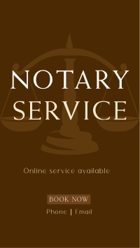 Legal Notary Instagram story Image Preview