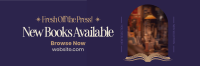 Bookstore Book Sale Twitter Header Preview