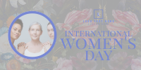 Floral International Women's Day Twitter post Image Preview