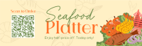 Seafood Platter Sale Twitter Header Image Preview