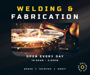 Welding & Fabrication Facebook post Image Preview