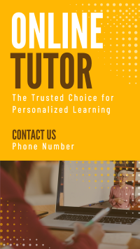 Professional Online Tutor Video Preview