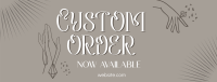 Order Custom Jewelry Facebook cover Image Preview
