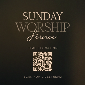 Radiant Sunday Church Service Instagram post Image Preview