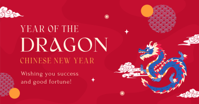 Year Of The Dragon Facebook ad Image Preview