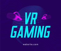 VR Gaming Headset Facebook Post Design