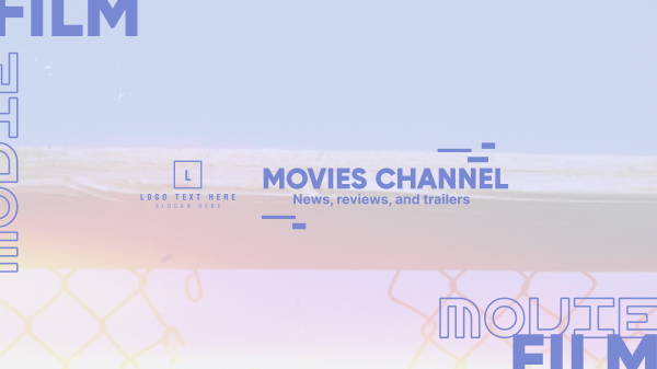 Movies Channel YouTube Banner Design Image Preview