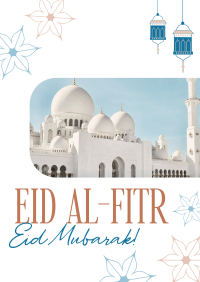 Eid Al Fitr Mubarak Poster Image Preview