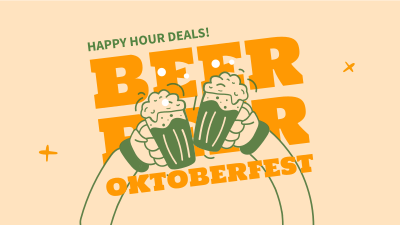 Oktoberfest Promo Facebook event cover Image Preview