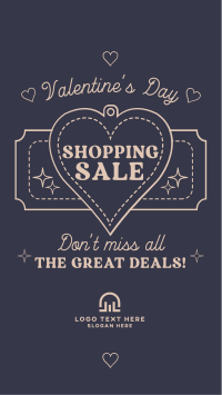 Minimalist Valentine's Day Sale Instagram Reel Preview