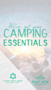 Camping Gear Essentials Facebook story Image Preview