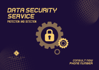 Data Protection Service Postcard Image Preview