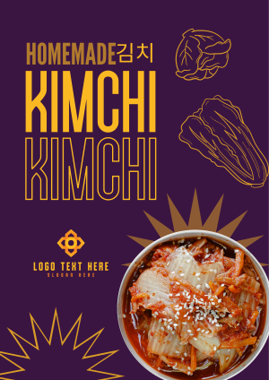 Homemade Kimchi Flyer Image Preview