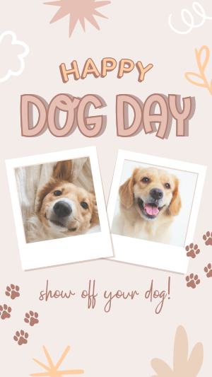 Doggy Photo Book Facebook story Image Preview