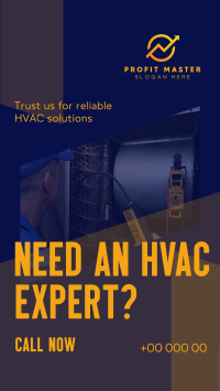 Reliable HVAC Solutions TikTok video Image Preview