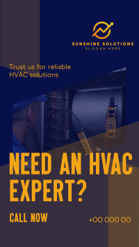 Reliable HVAC Solutions TikTok Video Image Preview