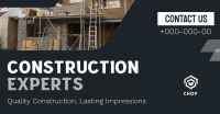 Modern Construction Experts Facebook Ad Image Preview