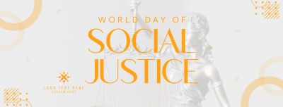 Social Justice Day Facebook cover Image Preview