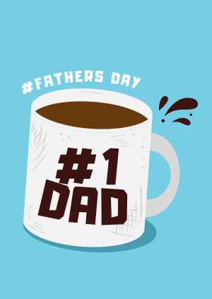 Father's Day Coffee Poster Image Preview