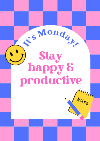 Monday Productivity Poster Image Preview