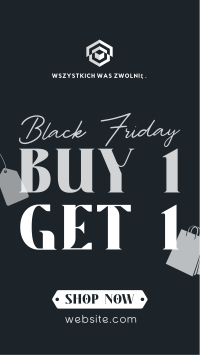 Black Friday Bonanza Instagram story Image Preview