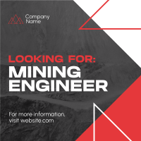Abstract Mining Job Posting Instagram Post Preview