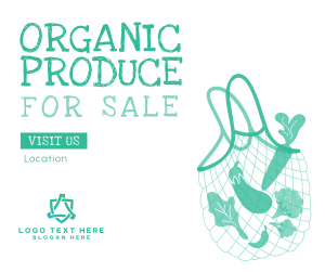 Organic Produce Facebook post Image Preview