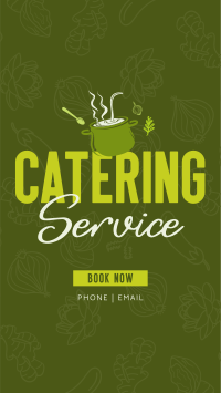Delicious Catering Facebook Story Design