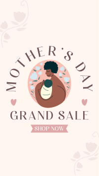 Maternal Caress Sale TikTok Video Design